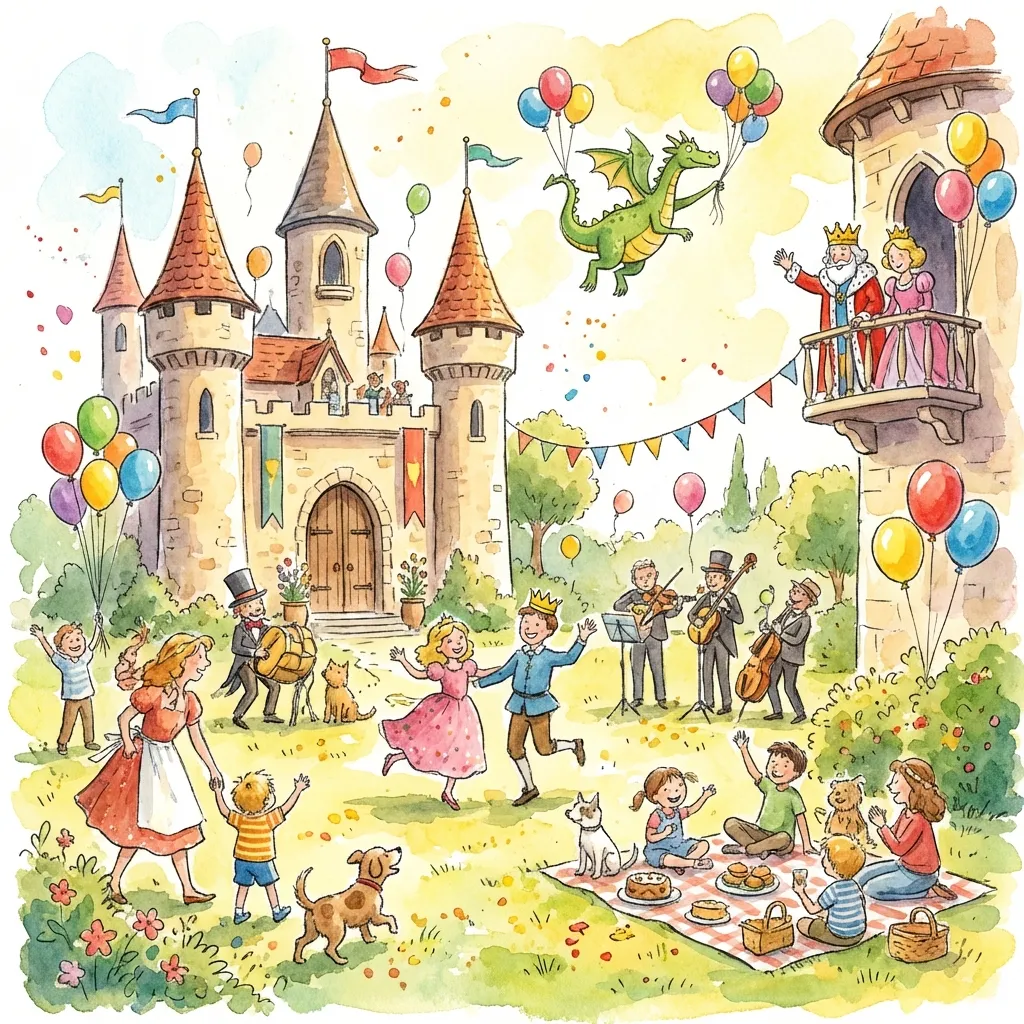 Illustratie bij Het Feest